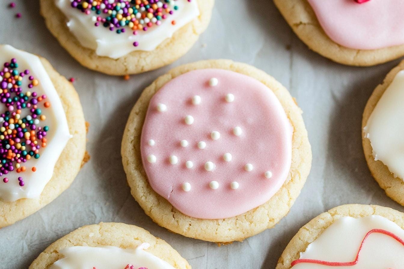 Easy Soft Sugar Cookies Recipe
