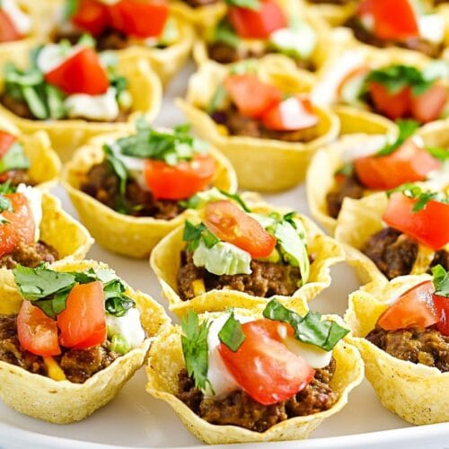 Taco Bites Appetizer Recipe