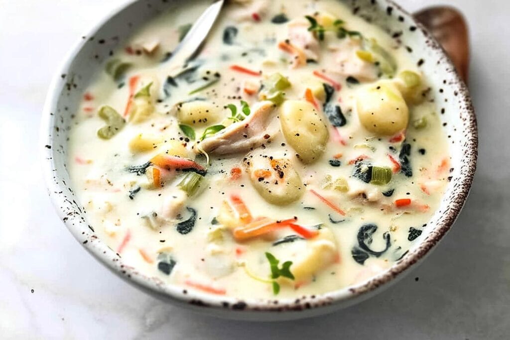 chicken gnocchi soup