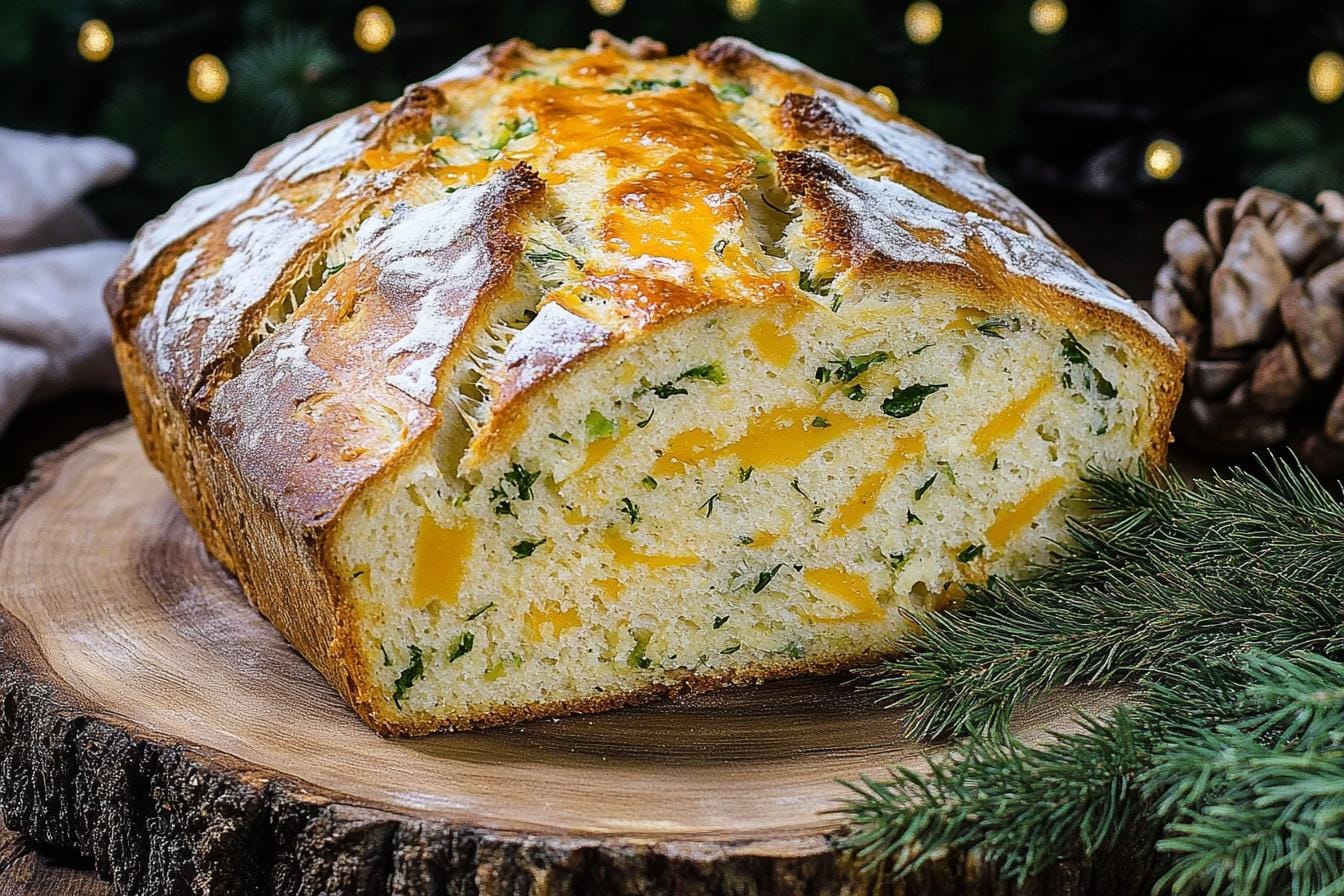 Cheddar and Herb Soda Bread