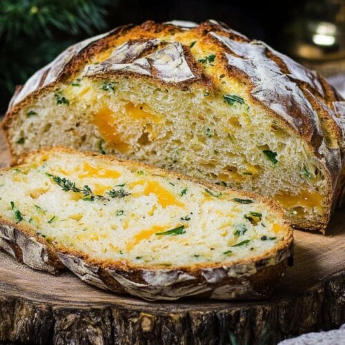 Cheddar and Herb Soda Bread