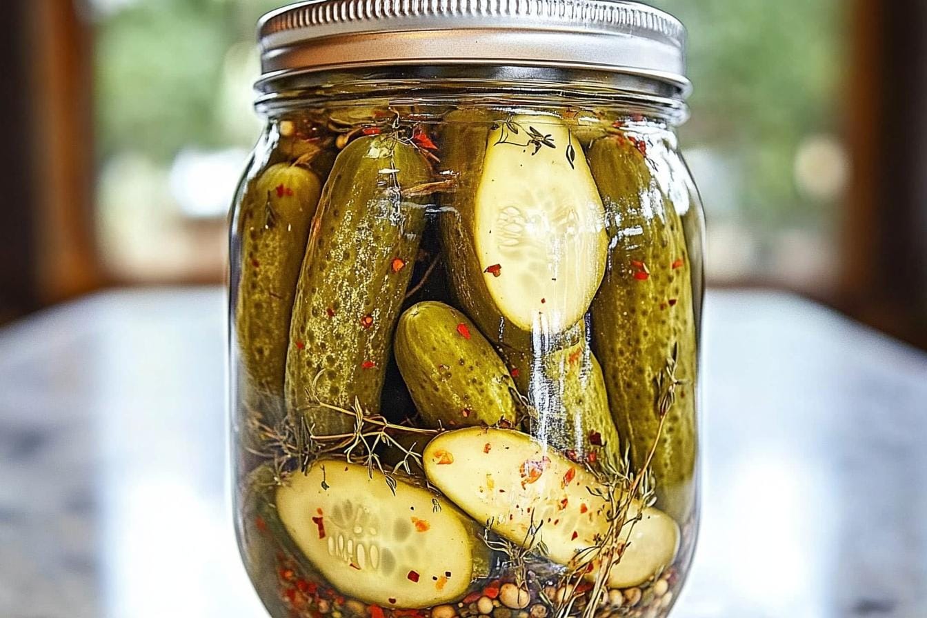 Killer Spicy Garlic Dill Pickle Recipe