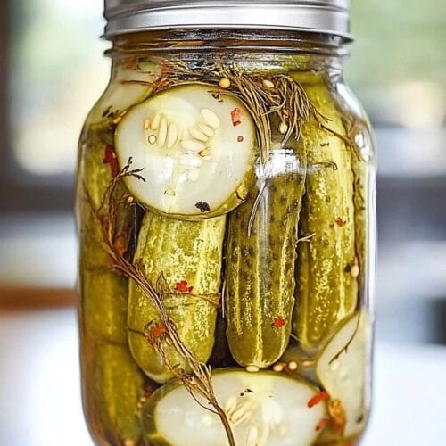 Killer Spicy Garlic Dill Pickle Recipe