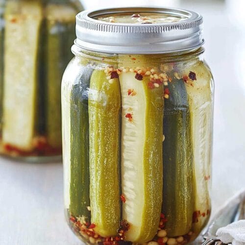 Quick and Easy Refrigerator Pickles