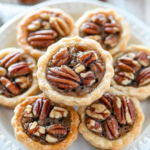 Mini pecan pies