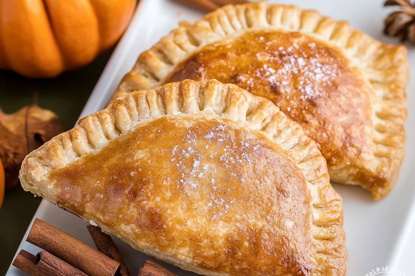 Mini pumpkin hand pies