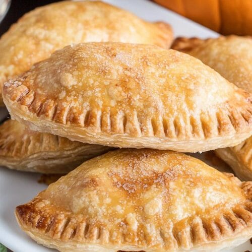Mini pumpkin hand pies