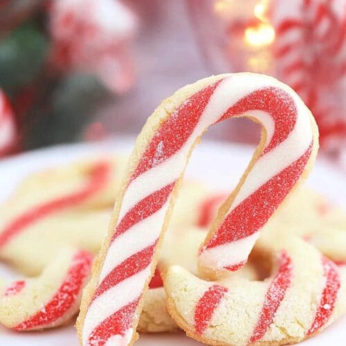 Candy Cane Cookies
