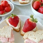 Strawberry Tea Sandwiches