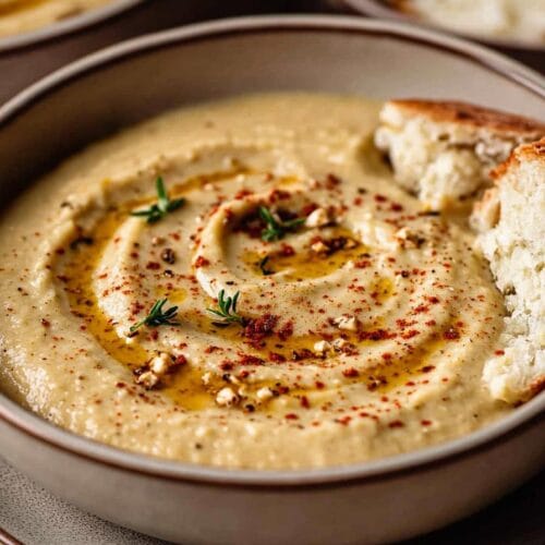 Creamy Vegan Cauliflower Soup