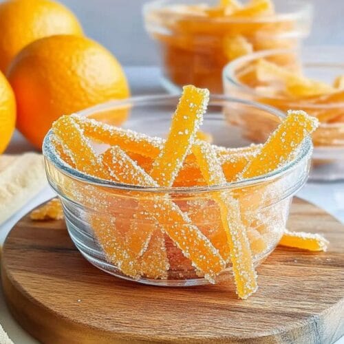 Homemade Candied Orange Peel