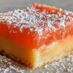 Pink Grapefruit Dessert Bars