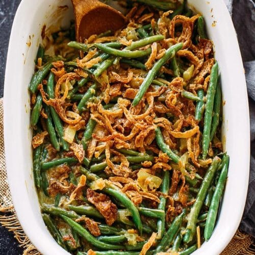 Christmas Green Bean Casserole