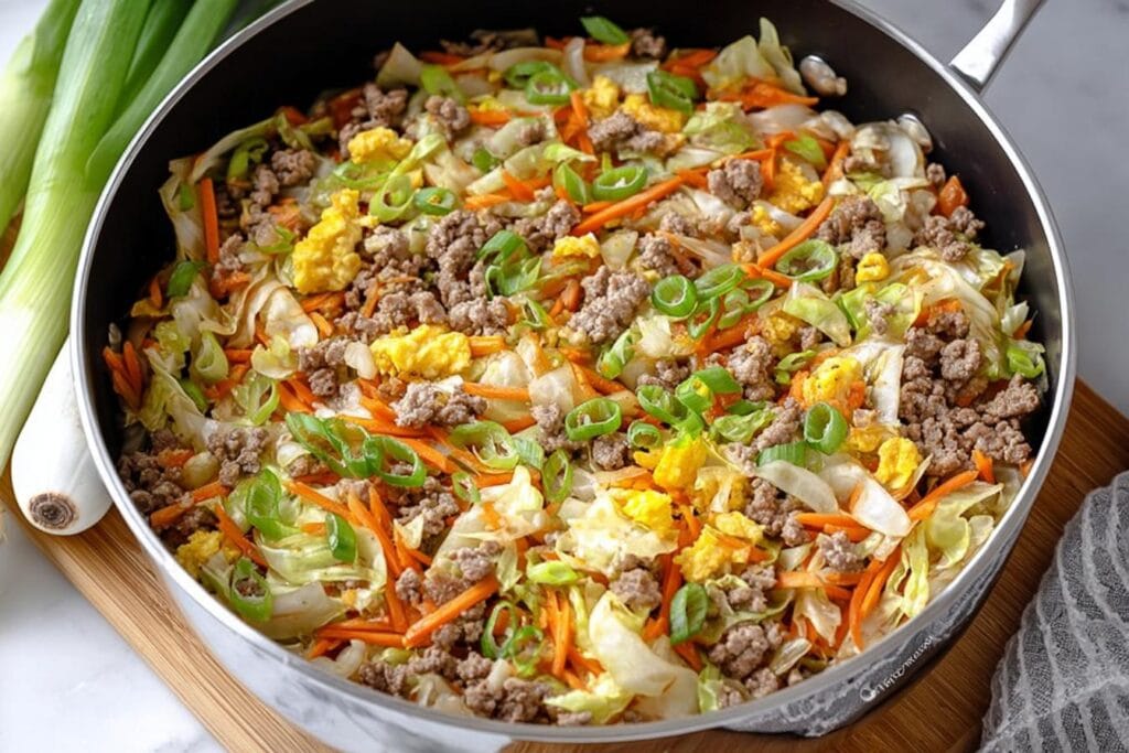 Easy Egg Roll in a Bowl