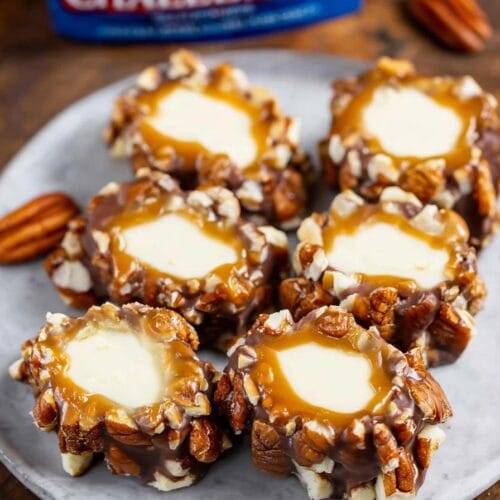 Caramel Pecan Logs