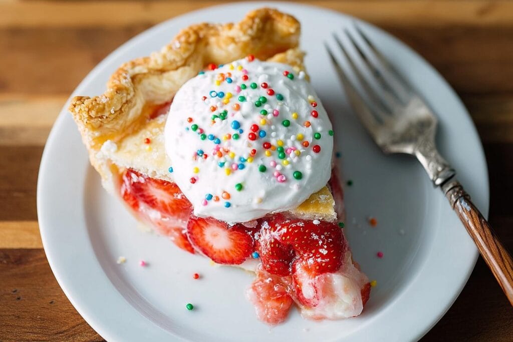 Strawberry Pop Tart Slab Pie Recipe