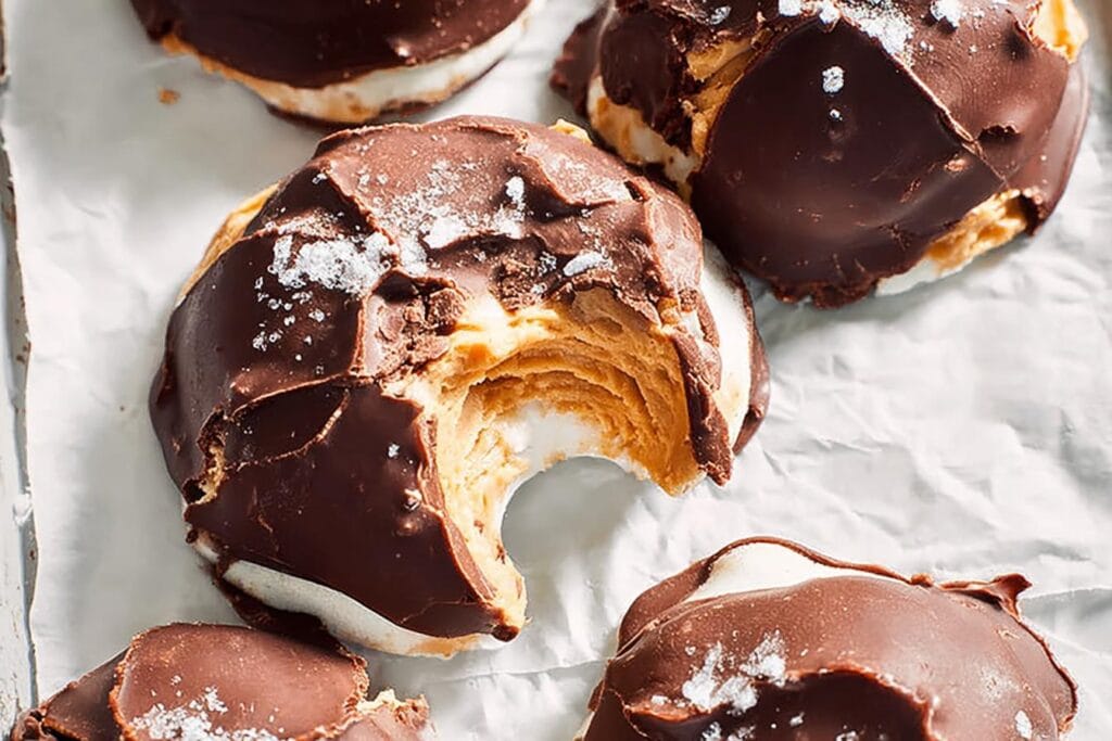 Peanut Butter Frozen Yogurt Bites