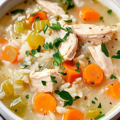 One-Pot Chicken and Rice Soup