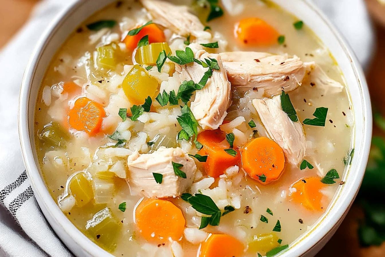 One-Pot Chicken and Rice Soup