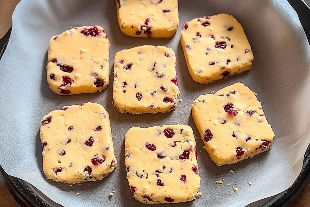 Cranberry Butter Cookies