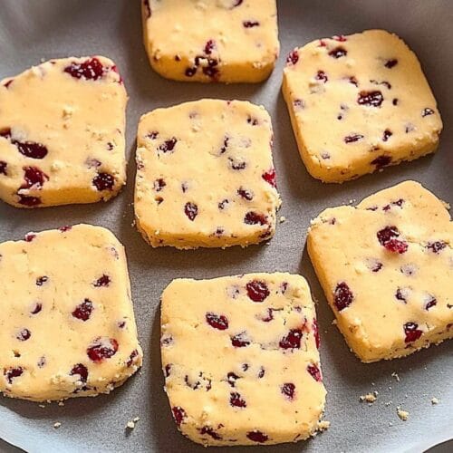 Cranberry Butter Cookies