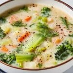 Garlicky Cabbage Soup