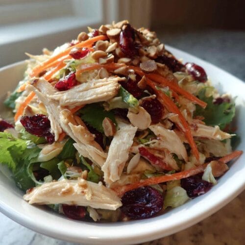 Asian Chicken Cranberry Salad