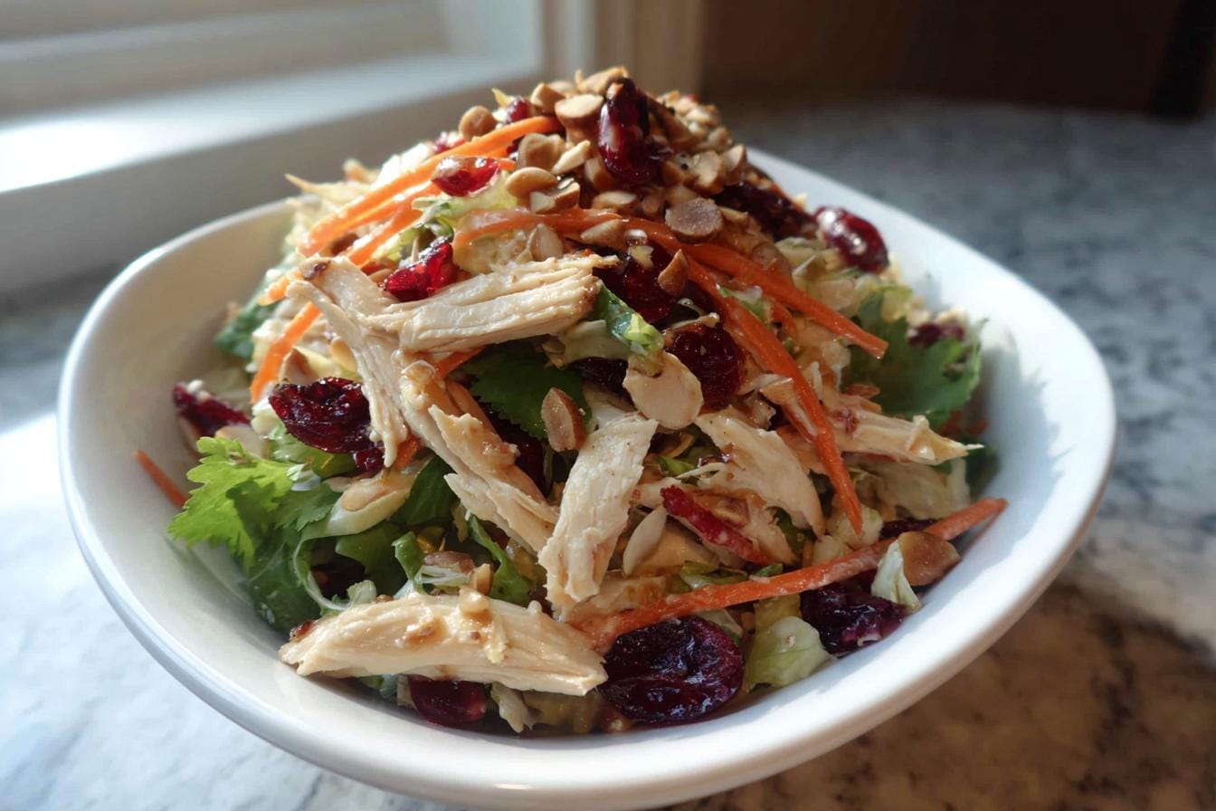 Asian Chicken Cranberry Salad