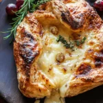 Baked Gruyère in Pastry with Rosemary and Garlic
