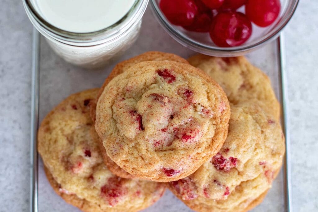 Cherry Almond Cookies