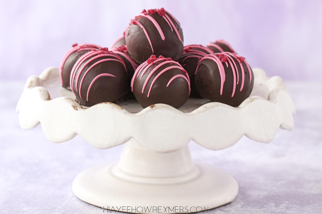Chocolate Raspberry Truffles