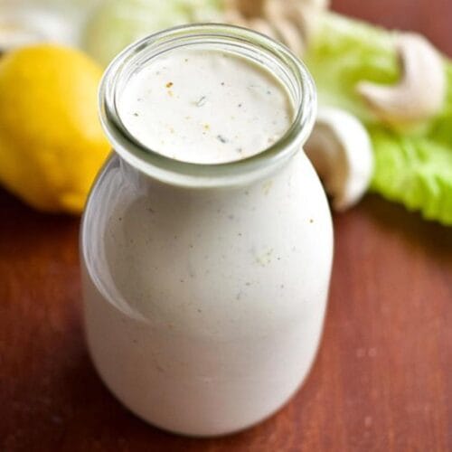 Cottage Cheese Caesar Dressing