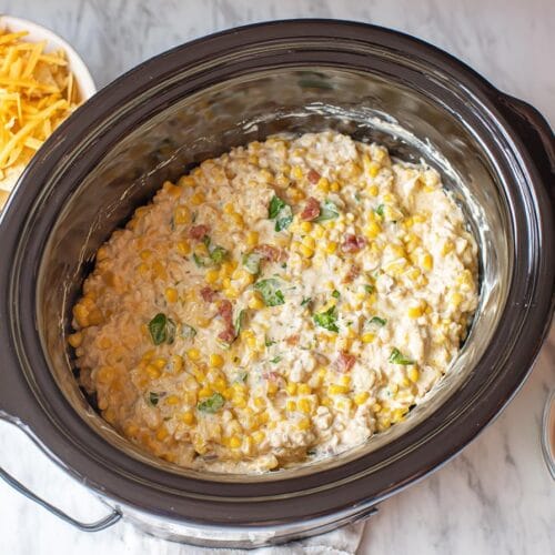 Crockpot Jalapeno Corn Dip