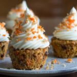 Healthy Carrot Cake Cupcakes