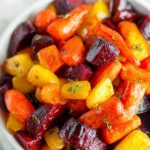 Honey Roasted Beets and Carrots