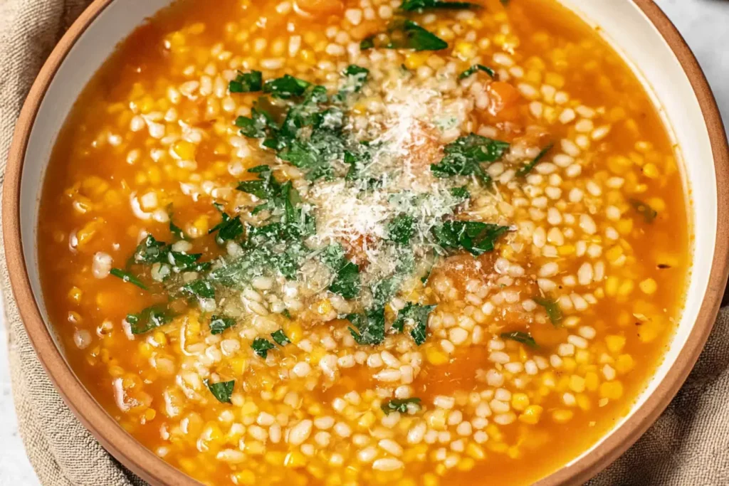 Italian Pastina Soup
