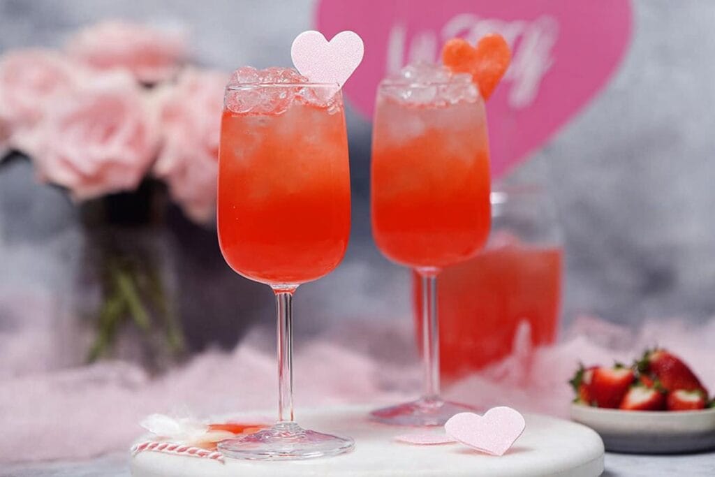 Love Potion Drink for Valentines Day Non-Alcoholic