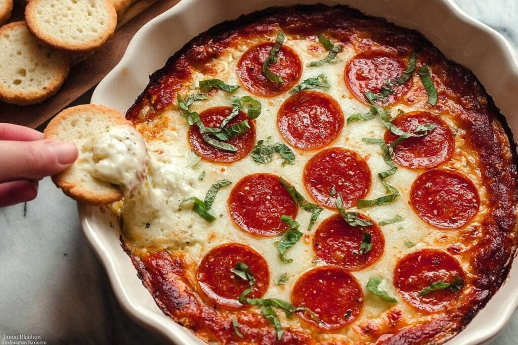 Pepperoni Pizza Dip