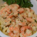 Shrimp Scampi Pasta Bake
