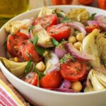 Tuscan Artichoke Tomato Salad
