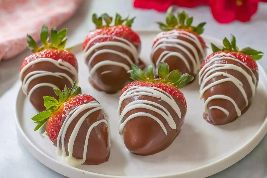 Valentines Day Chocolate Covered Strawberries