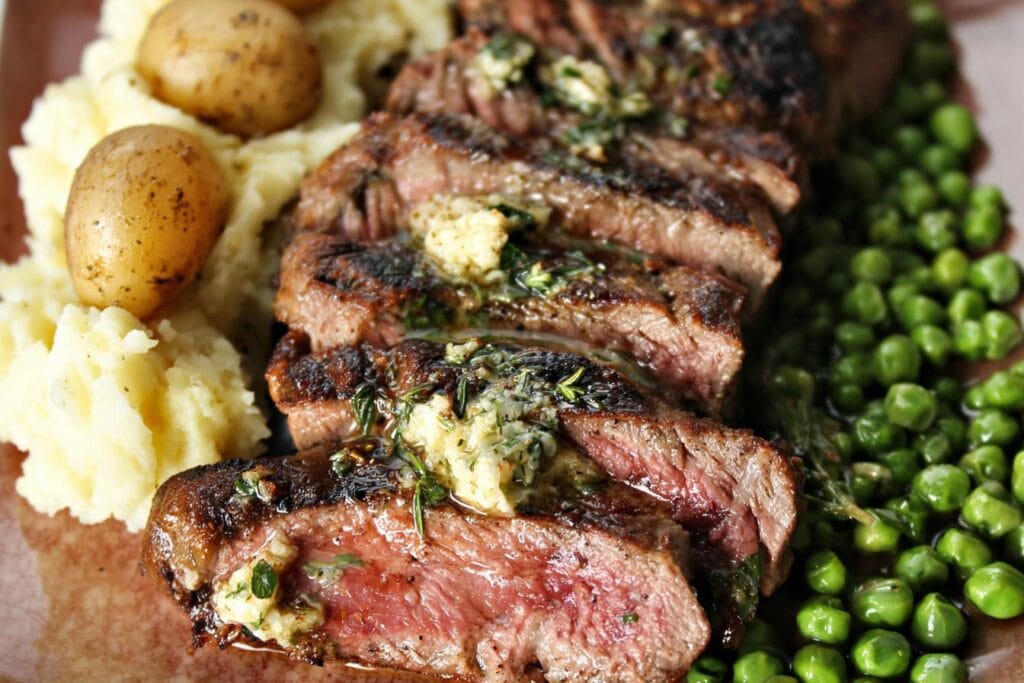 Valentines Day Garlic Butter Steak