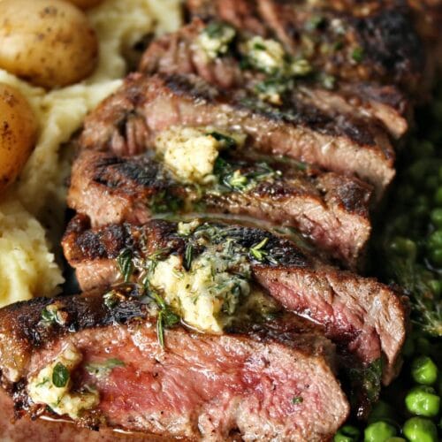 Valentines Day Garlic Butter Steak