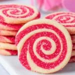Valentines Day Swirl Cookies