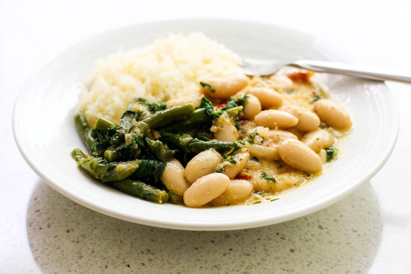 Vegetarian Piccata with Cannellini Beans