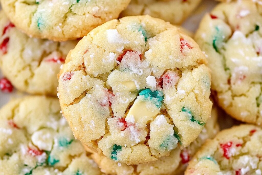 Christmas Gooey Butter Cookies