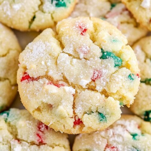 Christmas Gooey Butter Cookies