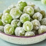 Healthy Sour Candied Frozen Grapes