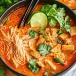 Thai Red Curry Noodle Soup