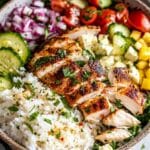 Greek Chicken Bowls